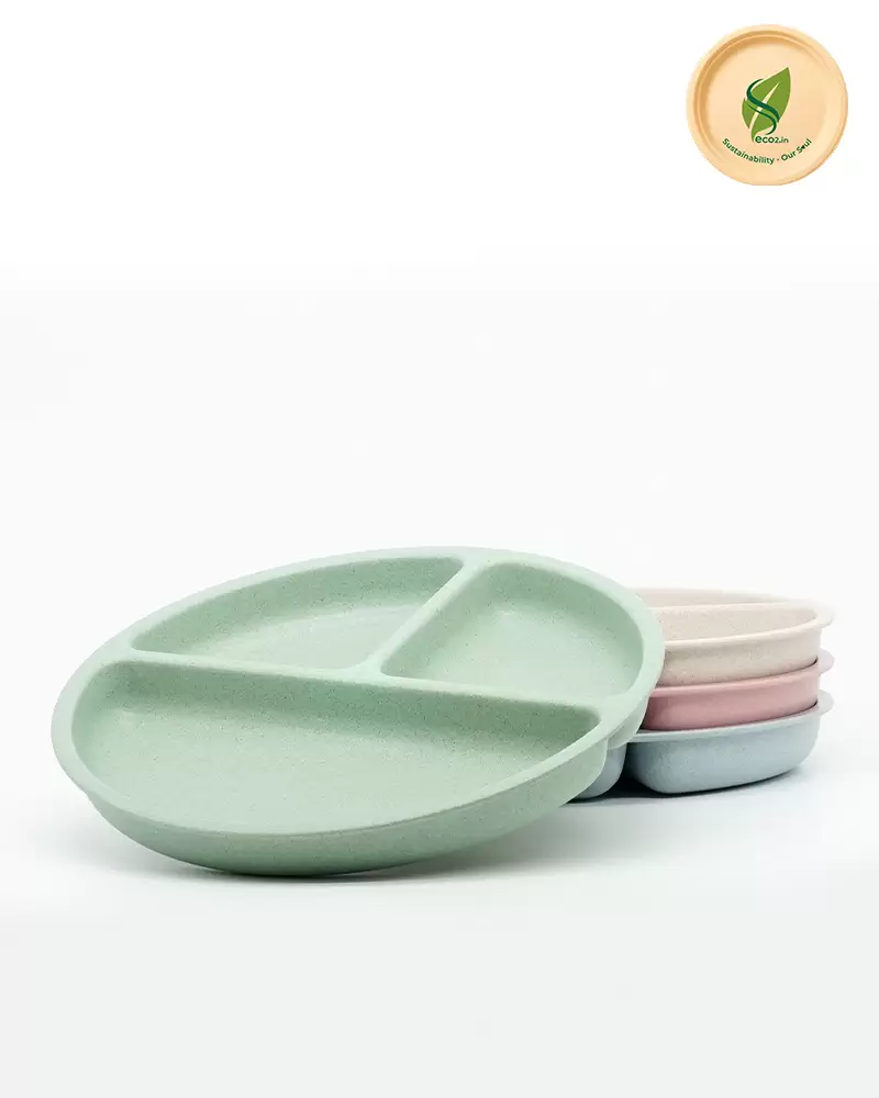 Eco Kids Round 3 Partition Plate - Image 3